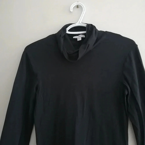 James Perse 3/4 Sleeve Lightweight Cowl Neck Top Size 3 (Large) Minimal - Picture 4 of 14